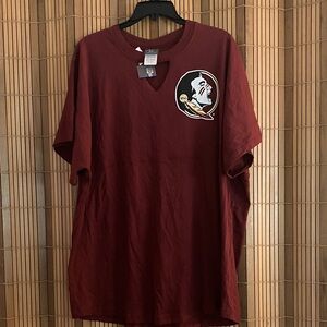 NWT Women's FSU Short Sleeve Tee with Logo